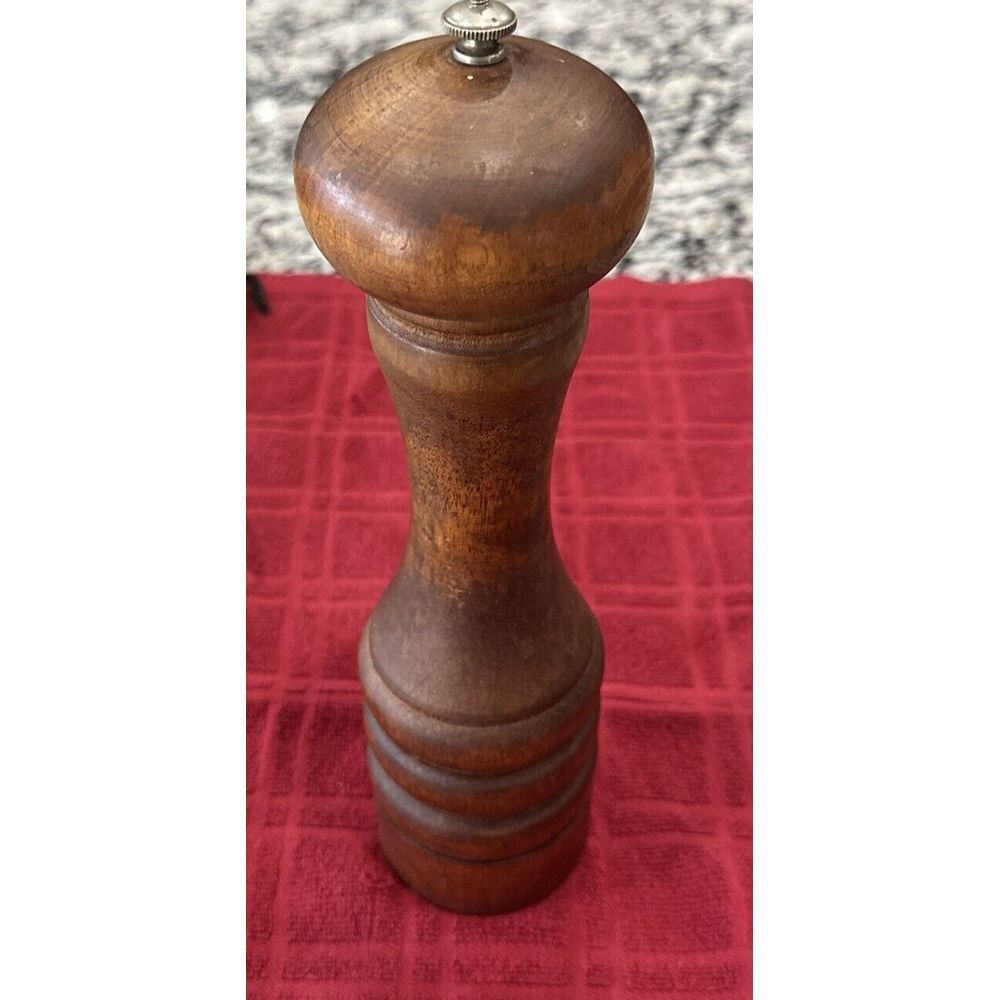 MCM Mid Century Modern Wood Salt & Pepper Set By Mort N Marton Canada